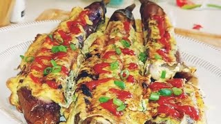 TRY THIS DELICIOUS GRILLED EGGPLANT OMELET [upl. by Rotce]