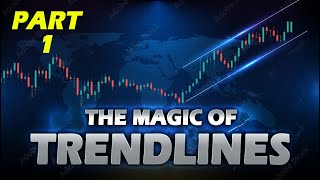 🟢 Forex The Magic of Trendlines Part 1 [upl. by Lishe]