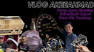 Vlog AkeeAhmad Edisi  Pump Submarine Setup Aqua Blating Karak Gear 5 Tendang Iju [upl. by Kenlee]