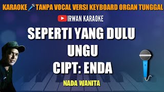 Seperti yang dulunada wanitakaraoke tanpa vokalungu band [upl. by Yrannav]