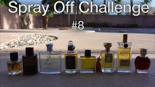 The Fragrance Spray Off Challange 8 [upl. by Wolgast750]