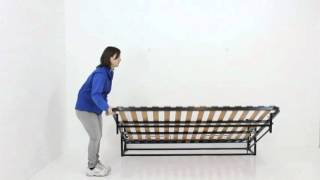 Horizontal double wallbed from Wallbedking [upl. by Bryan]