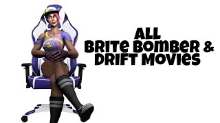 Brite Bomber amp Drift  All Love Stories  Fortnite Film [upl. by Ailekat]