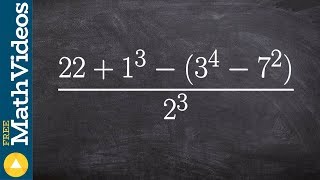 Simplifying an expression using exponents 22  13  34  72  23 [upl. by Horwitz651]