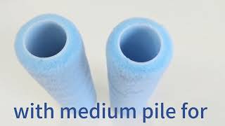 20241113hebei yusheng 9 inch blue polyester paint roller refill [upl. by Gherardo]