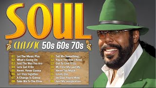 70s RampB Soul Groove  Barry WhiteSam Cooke Stevie Wonder Marvin Gaye Aretha franklin Al Green [upl. by Colville498]