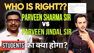 Parveen sharma sir vs Parveen Jindal sir  Ca inter sep 24 advance accounts mcq solutions [upl. by Anirdua638]