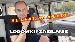 Spanie w aucie 3 Lodówka prąd [upl. by Elvie260]