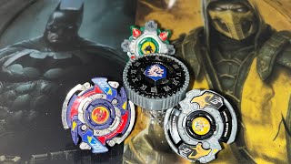 BEAST Beyblade  Basalt Horogium UV vs Dranzer MS amp Driger MS amp Draciel MS [upl. by Erihppas671]