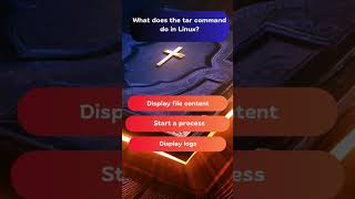 What does the tar command do in Linux quiz [upl. by Corwun]