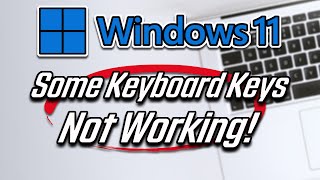 Fix Windows 11 Keyboard Keys Not Working Problem [upl. by Ysabel]