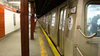 IND 53rd St Line R160A2 E Train at 5th Ave53rd St Queens Bound [upl. by Quiteri]