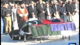 Dunya NewsFuneral prayers of martyred Chaudhry Aslam held [upl. by Ttennaj358]