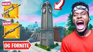 P2istheName RETURNS to OG Fortnite OFFICIALLY [upl. by Conger]