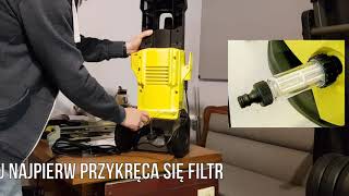 Myjka ciśnieniowa Karcher K3  składanie [upl. by Enorahs]