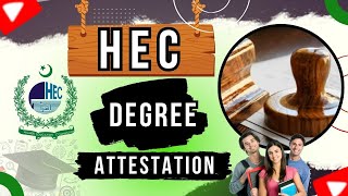 HEC degree attestation procedure through courier II Degree attestation HEC procedure [upl. by Schuyler]