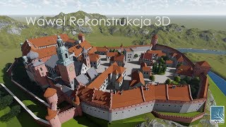 Wawel Rekonstrukcja 3D Krótka historia Wawelu w stylu Gry o Tron [upl. by Ydolem]