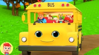 Ruedas En El Bus  Más Musica Animada Para Niños En Español [upl. by Scherman]