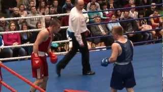 Evaldas Petrauskas vs Eimantas Stanionis 2013 y Lithuania boxing championship final  69 kg [upl. by Ellehcit]