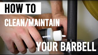 How to Properly Clean and Maintain Your Barbell [upl. by Teddy]