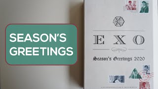 Unboxing EXO 2020 Seasons Greetings [upl. by Ocicnarf]