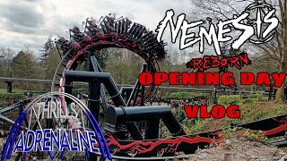 alton towers opening day vlog 16324 [upl. by Bunns]