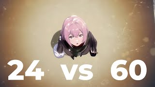 Zenless Zone Zero Trailer Comparison 24 fps vs 60 fps Lossless Scaling in RealTime Video pt2 [upl. by Ahsram]