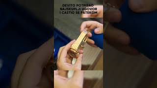 Devito potpisao milionski ugovor i kupio Patek devito viralvideo srbija [upl. by Eseryt404]