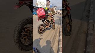 Dharan ma chai eaba dirt bike ma saman haru deliver hunxa hai🤣🤣 [upl. by Anauq]