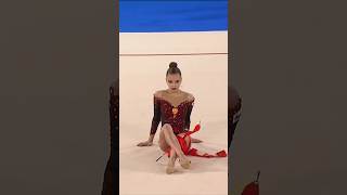 Dina Averina  Ribbon Moscow 2020 rhythmicgymnastics dinaaverina olympicgamesparis2024 [upl. by Sawyere]