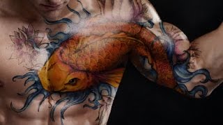 PHOTOSHOP  REALISTIC TATTOO [upl. by Sharpe305]