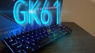 The ULTIMATE Review of the GK61 60 GAMING Keyboard [upl. by Massimiliano]