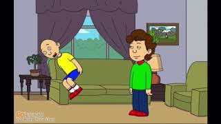 Caillou poops on his dad and gets grounded OfficerPoop247GoThug247 ReUpload [upl. by Charisse]