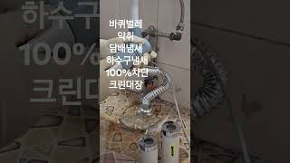 담배한값 가격으로 바퀴벌레 악취 하수구냄새제거 화재냄새제거 100차단가능 [upl. by Dinnie]