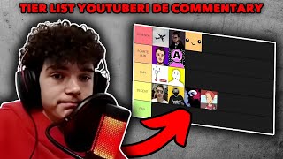 Tierlist Youtuberi de Commentary [upl. by Noiek]