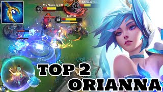 Wild Rift Orianna  Top 2 Orianna Best Orianna players Rank Grandmaster [upl. by Nash524]