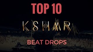 TOP 10 Best Beat Drops  KSHMR [upl. by Julietta]