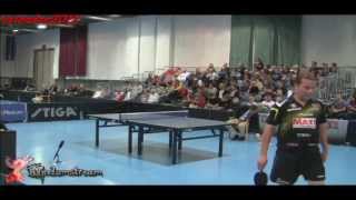 JanOve Waldner vs Chen Weixing Modum Open 2013 12 Final [upl. by Aciraa381]