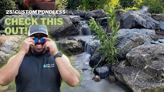 Rebuilding a DIY PONDLESS Waterfall [upl. by Mehitable655]