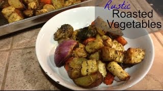 Rustic Roasted Root Vegetables  Easy Holiday Side Dish [upl. by Care]