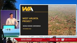 WA1 Resources  Noosa Mining Conference  November 2023 [upl. by Amos]