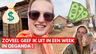 Zoveel geef ik uit in een week Oeganda [upl. by Ateekal]