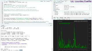 Modelos ARCH en Rstudio  ARCH Test [upl. by Anerom]