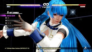 Doa 6  Kula Diamond Combo challenges PS4 PRO [upl. by Andrew]