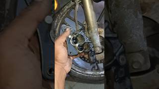 CBZ XTREME front disc problem  soautomobileshortsfeed [upl. by Eidassac]