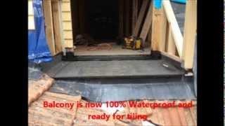 Melbourne Torch on Waterproofing Balcony Project from Australian Waterproofing Company Melbourne [upl. by Lacym470]