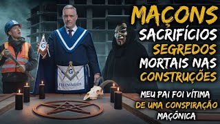 TRABALHEI COM UM MAÇOM O RITUAL SOMBRIO QUE TESTEMUNHEI NAS OBRAS  2 Histórias de Terror [upl. by Ataliah]