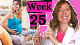 25 Weeks Pregnant and What to Expect  25 Weeks Pregnant in Months Plus 25 week ultrasound [upl. by Nyltiac255]