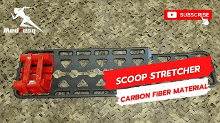 Carbon Fiber Scoop Stretcher  Patient Transport  Medresq First Aid [upl. by Nagy264]