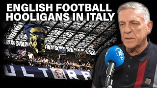 English Hooligan Carlton Leach visits Italian Ultras [upl. by Akcirred679]